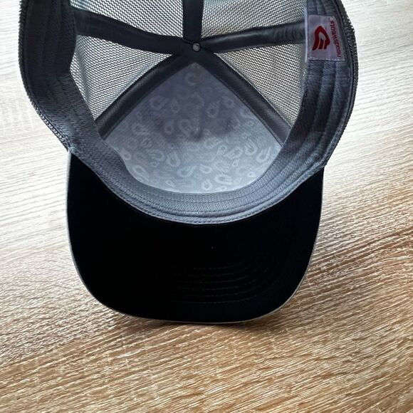 Royal 50 Mountain Bike Race Hat "Royal 50"  "Gorgeous 25" Blue and Gray - Picture 6 of 13
